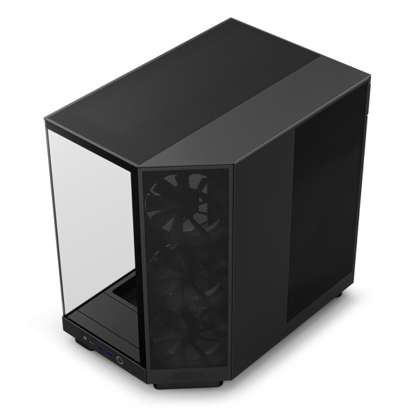 NZXT H6 Flow Midi-Tower Case with window, Black