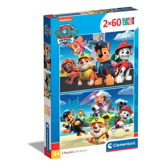 Clementoni Kids Special Collection Paw Patrol - pussel, 2x60 bitar