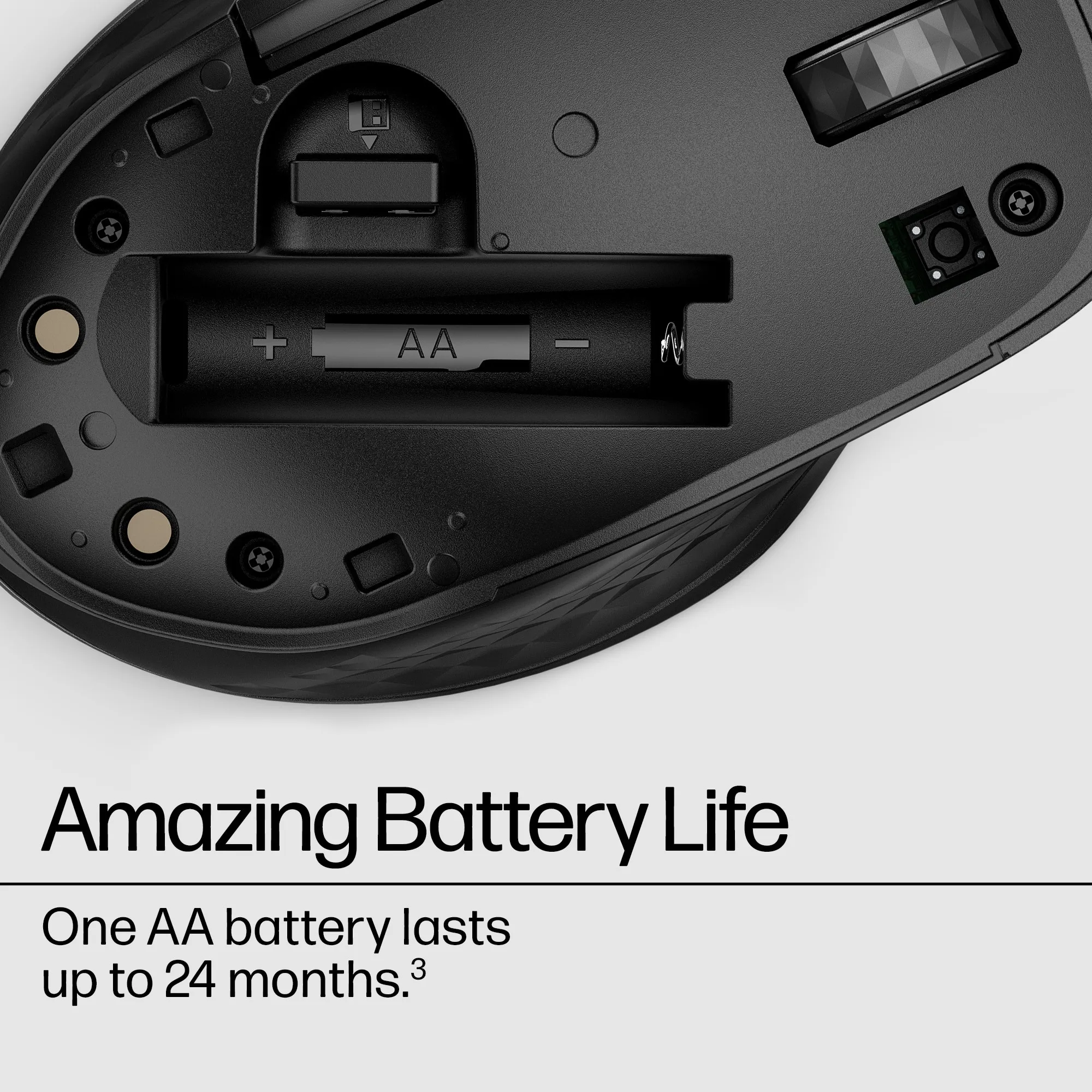 HP 430 Multi-Device Wireless Mouse, Black (Consumer)