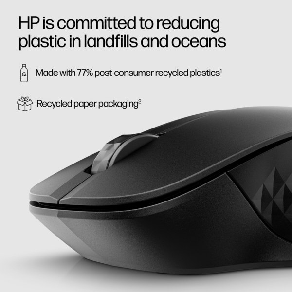 HP 430 Multi-Device Wireless Mouse, Black (Consumer)