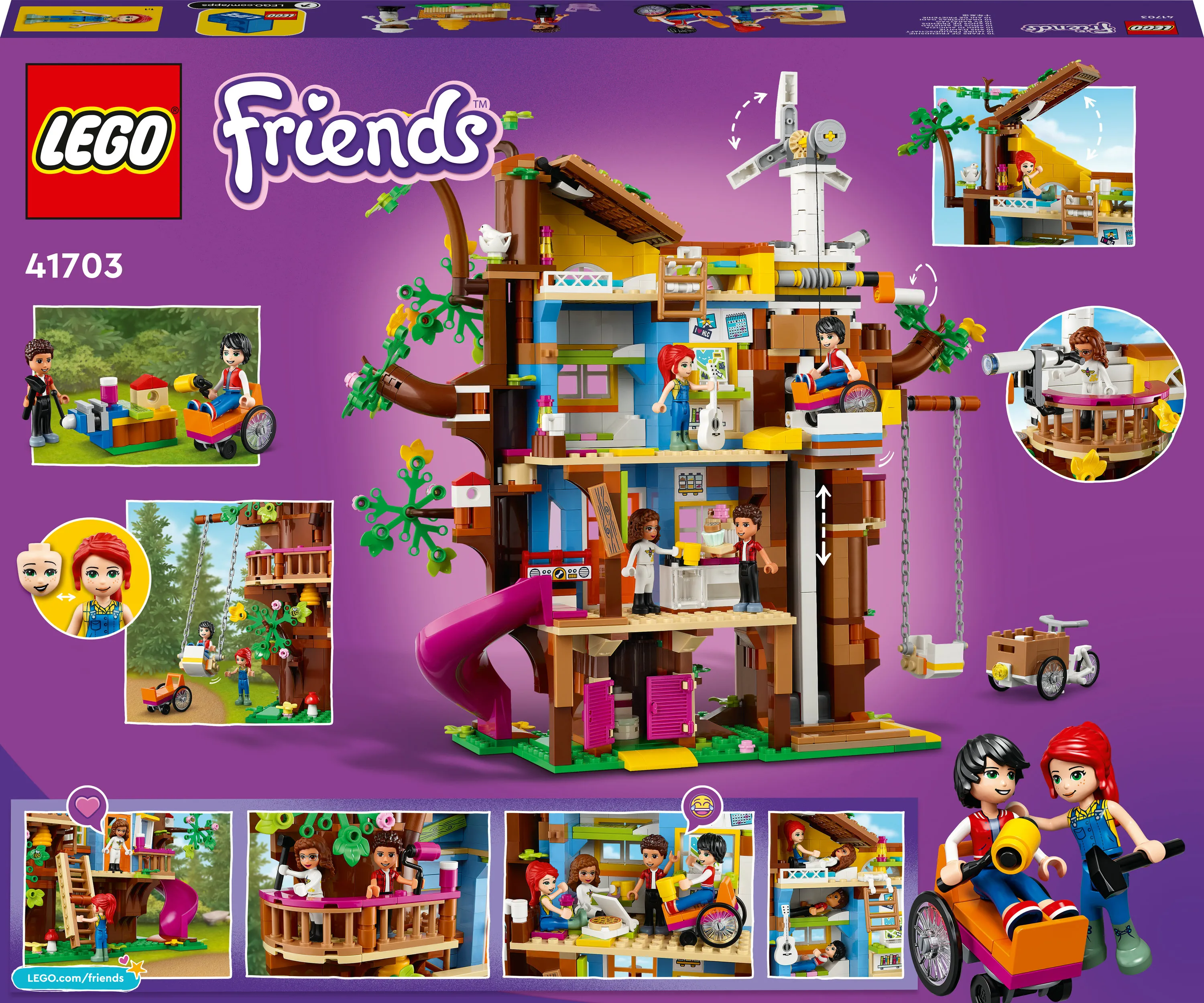 Lego Friends -Yst&auml;vyyden puumaja 41703