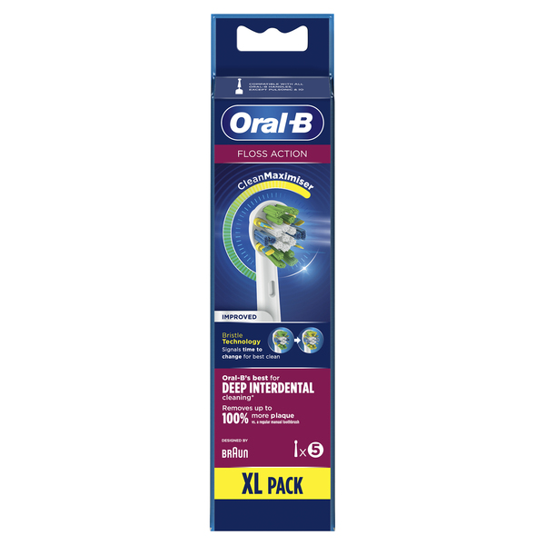 Oral-B FlossAction - brush head, 5pcs