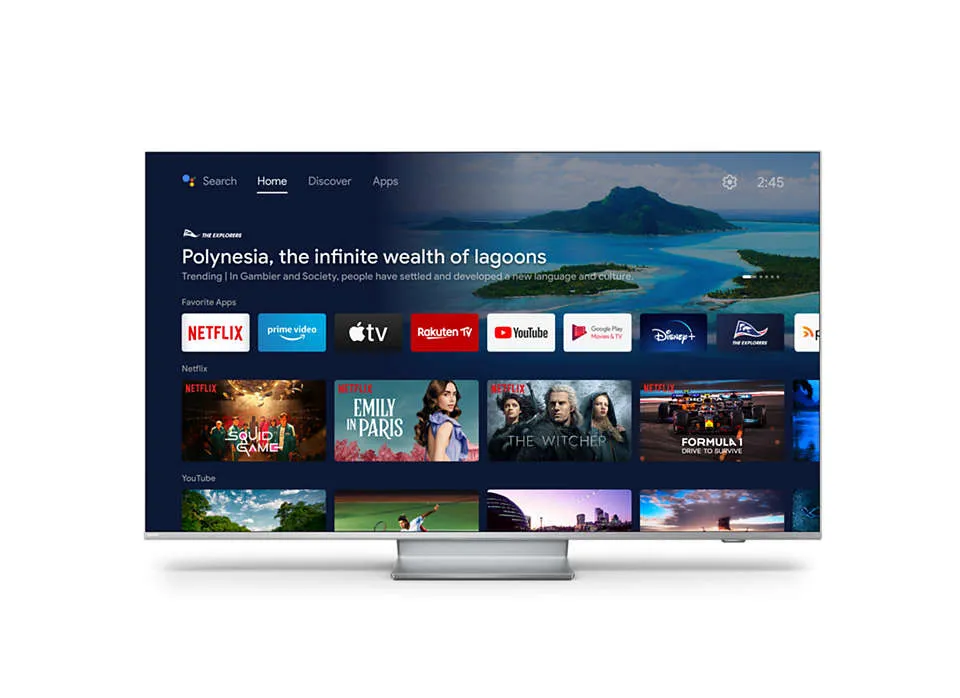 Philips 50&quot; UHD, HDR, P5 PERFECT, 120HZ, DOLBY, CHROMECAST, AMD FREESYNC PREMIUM