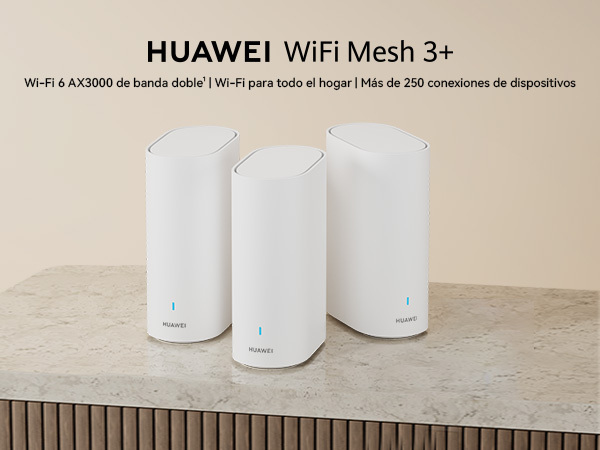 Huawei WiFi Mesh 3 NVWA-AX30-21 -reititin, Wi-Fi 6, AX3000, valkoinen