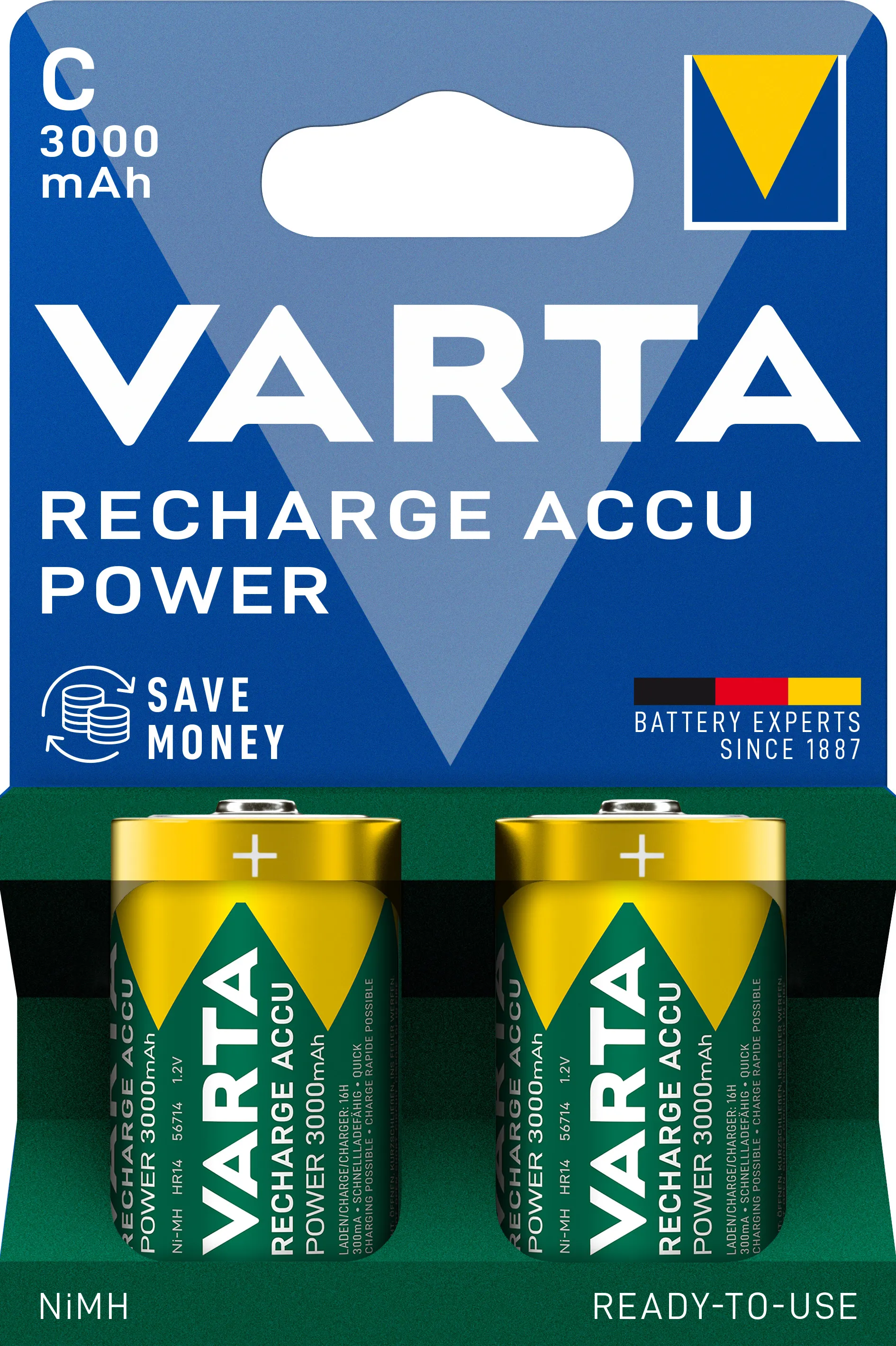 VARTA Accu Power C (HR14) - Rechargeable battery
