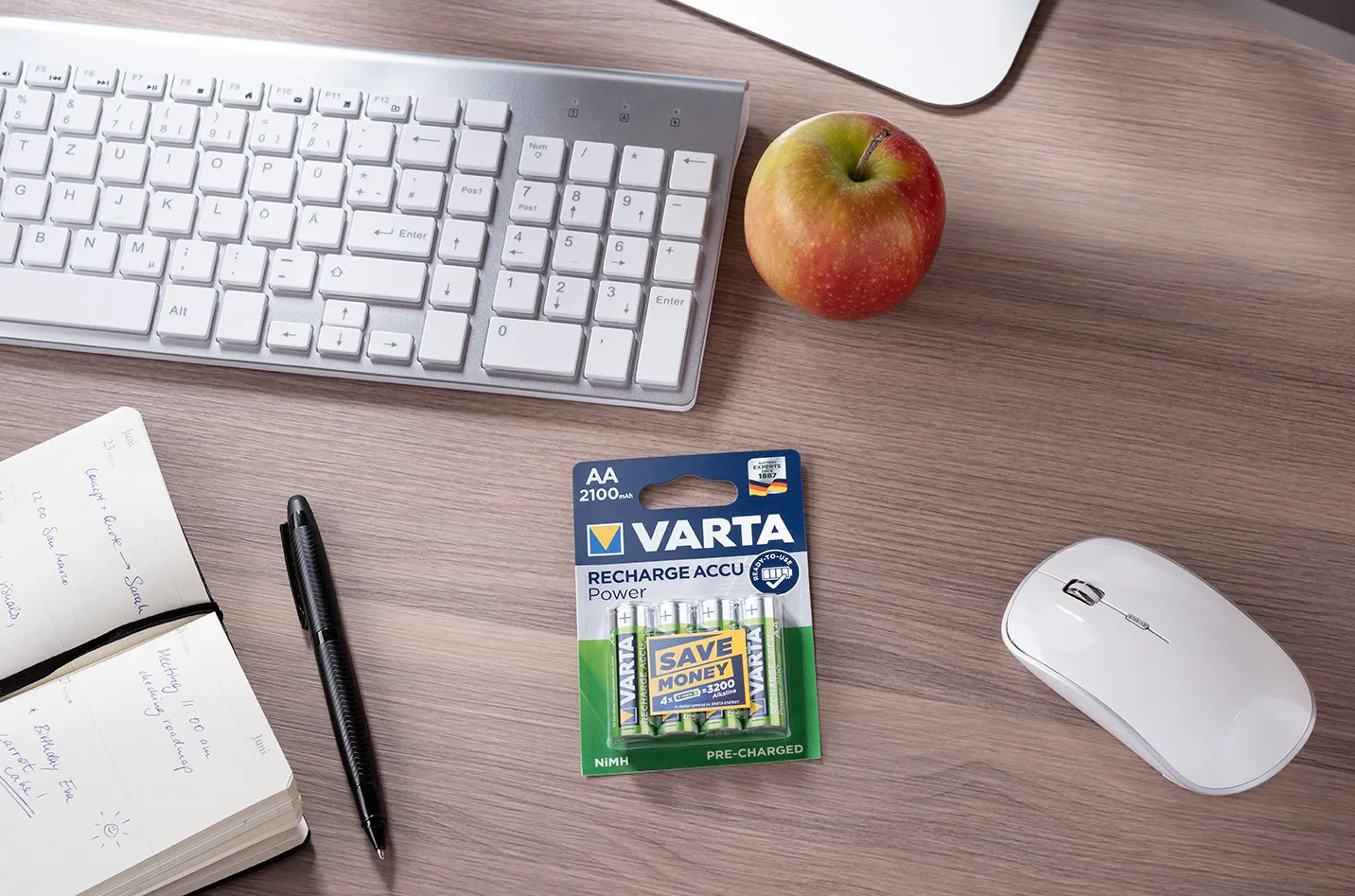 VARTA Rechargeable Accu Power D (HR20/LR20) 3000 mAh 2-pack - rechargeable battery
