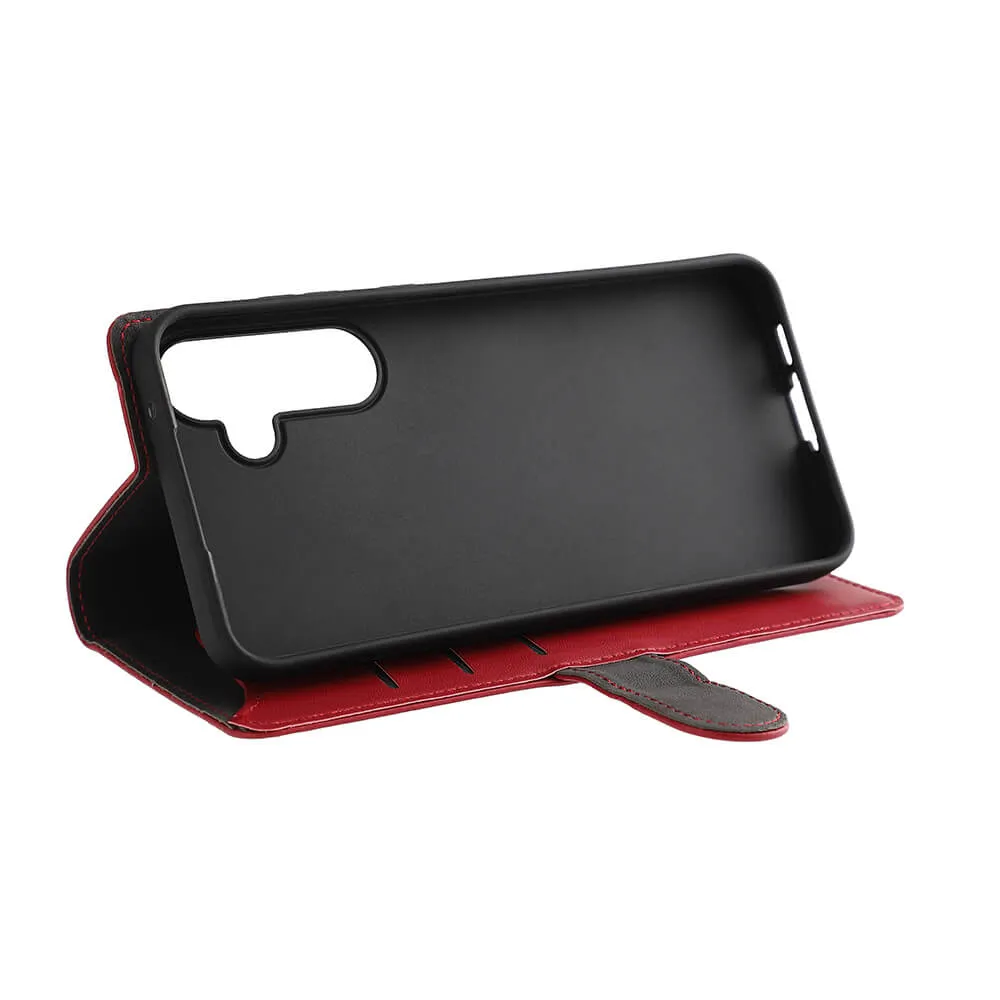 GEAR Wallet, Galaxy A55 -lompakkokotelo, Punainen