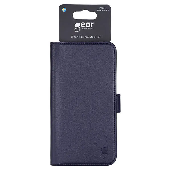 GEAR Wallet, iPhone 14 Pro Max - Wallet Case, Blue