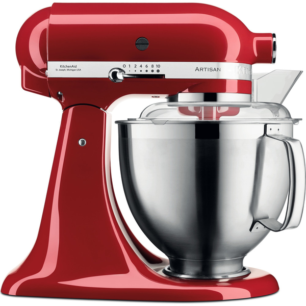 KitchenAid Artisan Premium 5KSM185PSEER Food Processor 4.8liter Empire-red