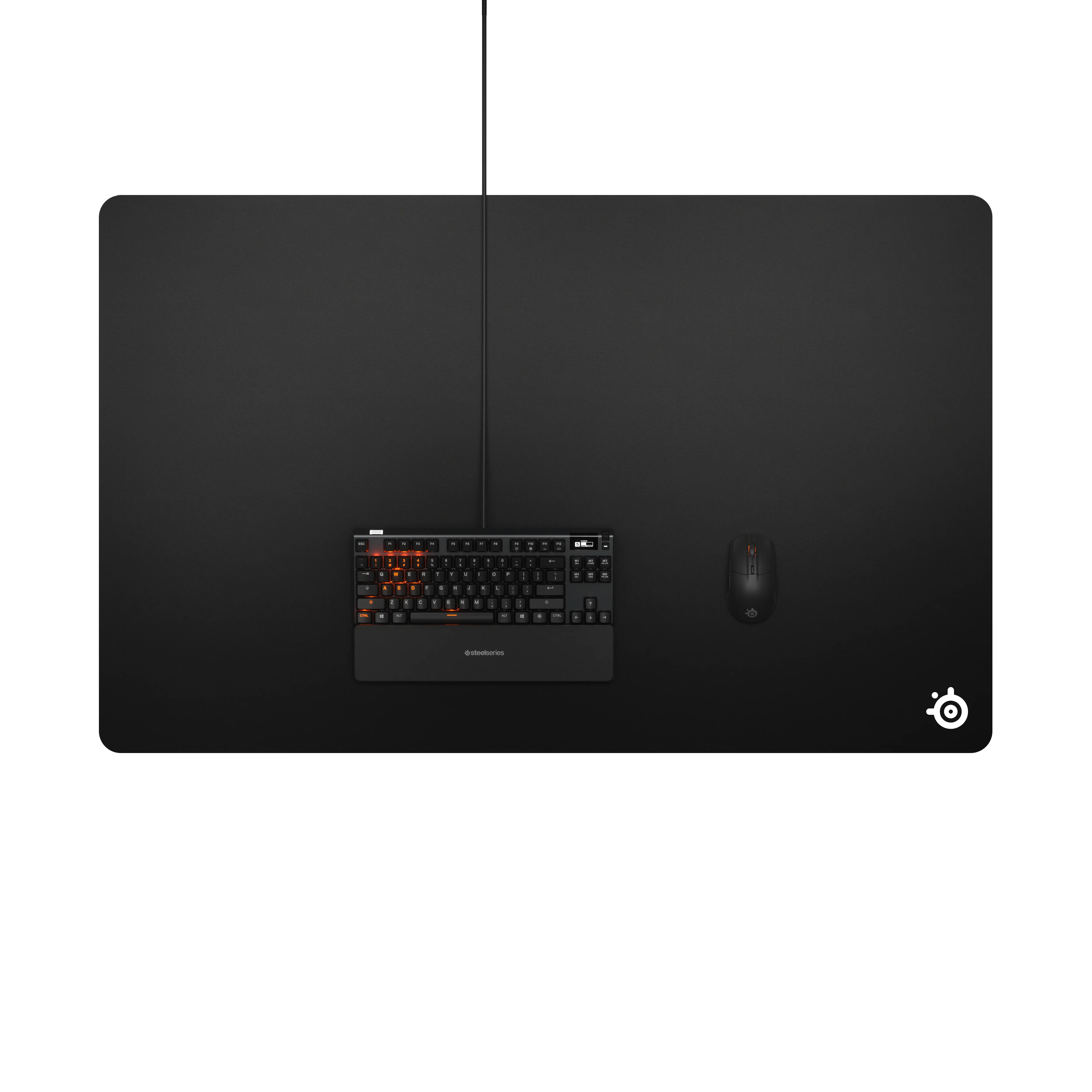 SteelSeries QcK L -pelihiirimatto, 450x400 mm, Musta