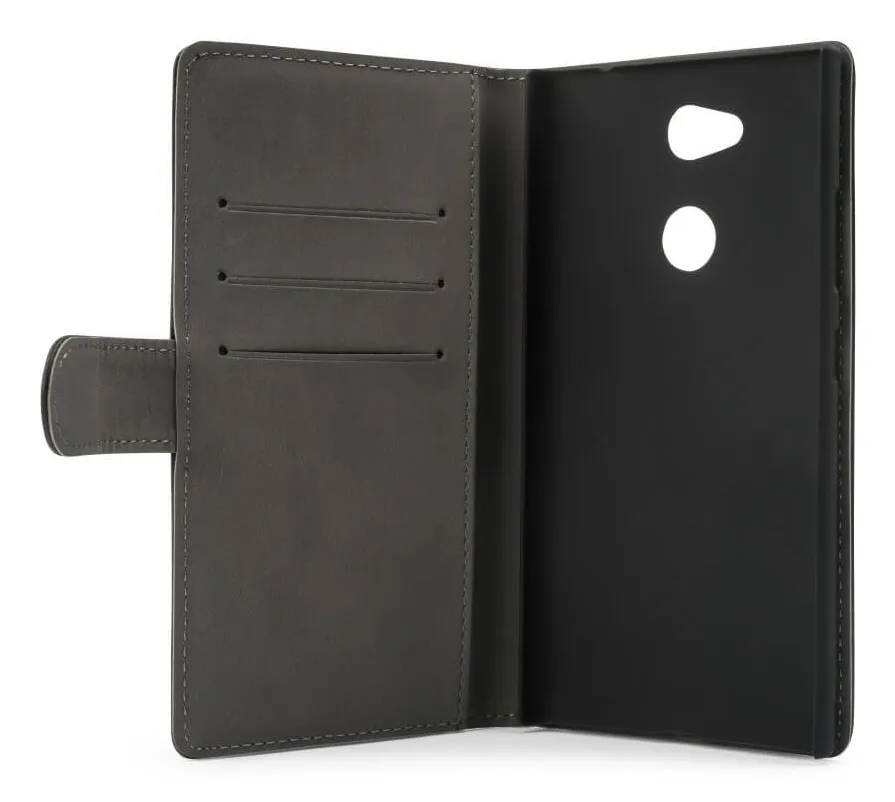 GEAR Wallet, Xperia XA2 - Wallet Case, Black