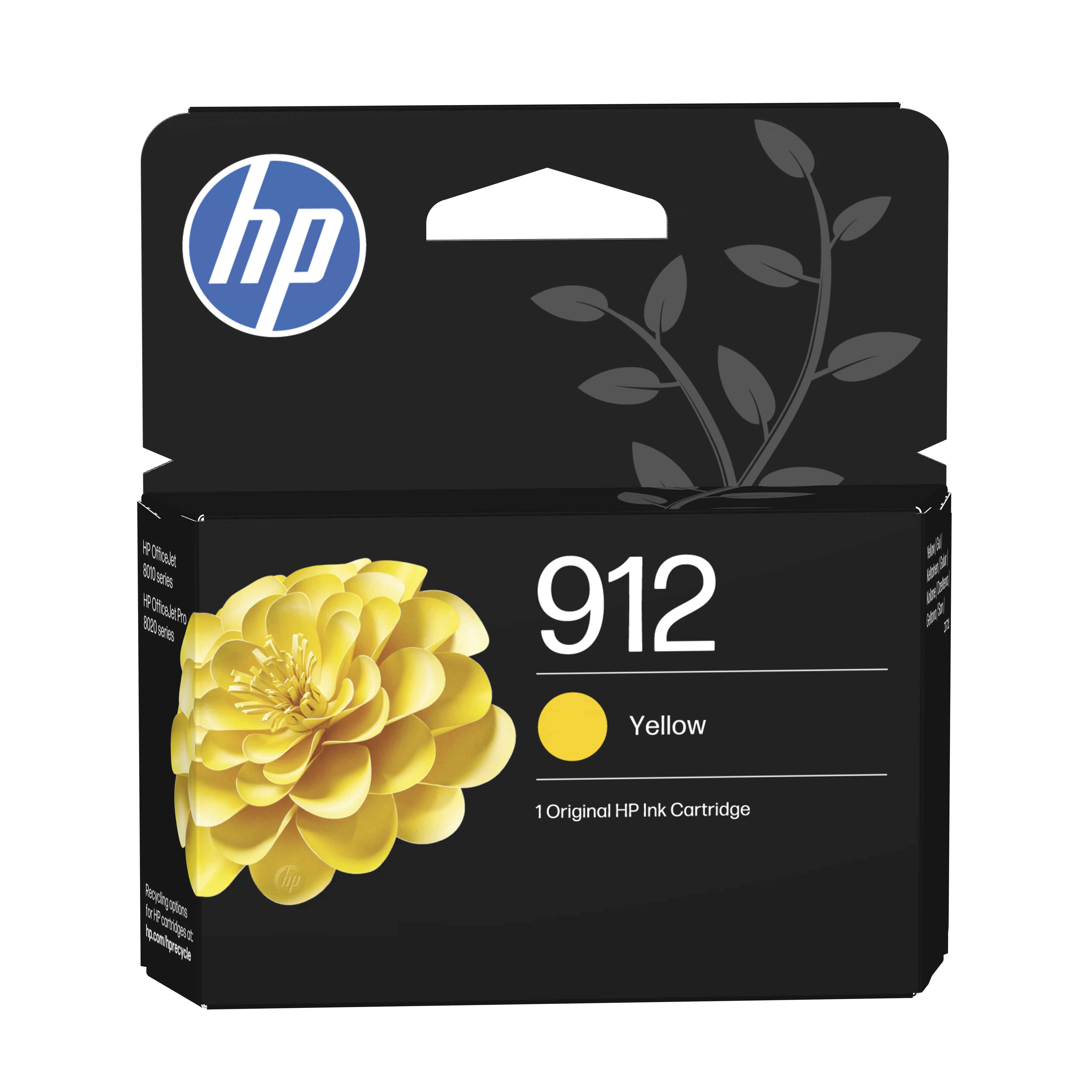 HP 912 bl&auml;ckpatron, 2.93 ml, gul