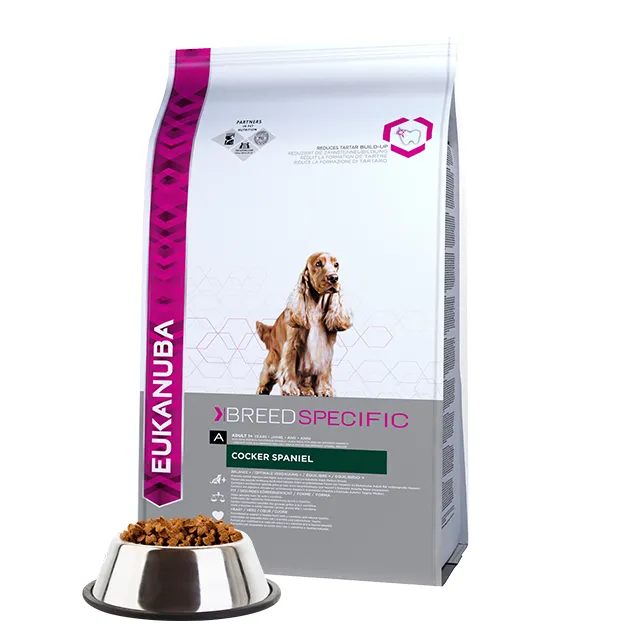Eukanuba Breed Specific Cocker Spaniel Chicken, Dry food for dogs, Adult, 7.5kg