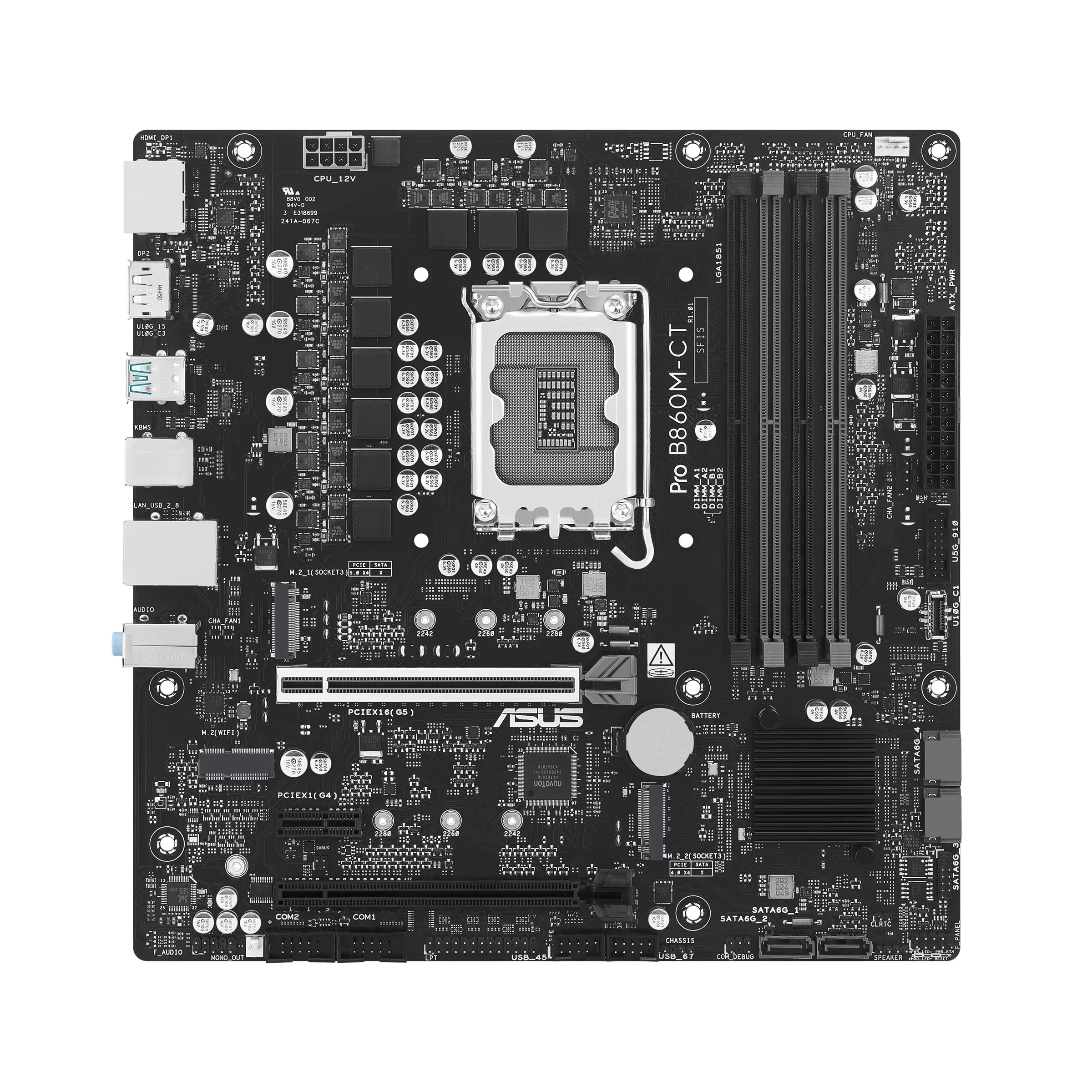 Asus PRO B860M-CT-CSM LGA1851 mATX moderkort