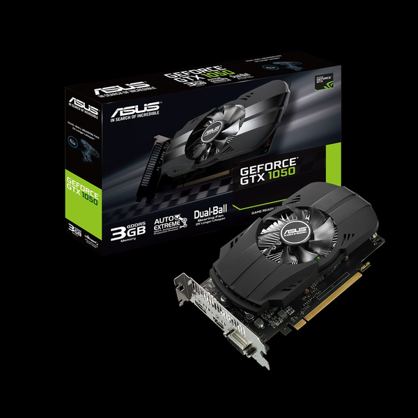 Asus GeForce GTX 1050 Phoenix 3 Gt -n&auml;yt&ouml;nohjain