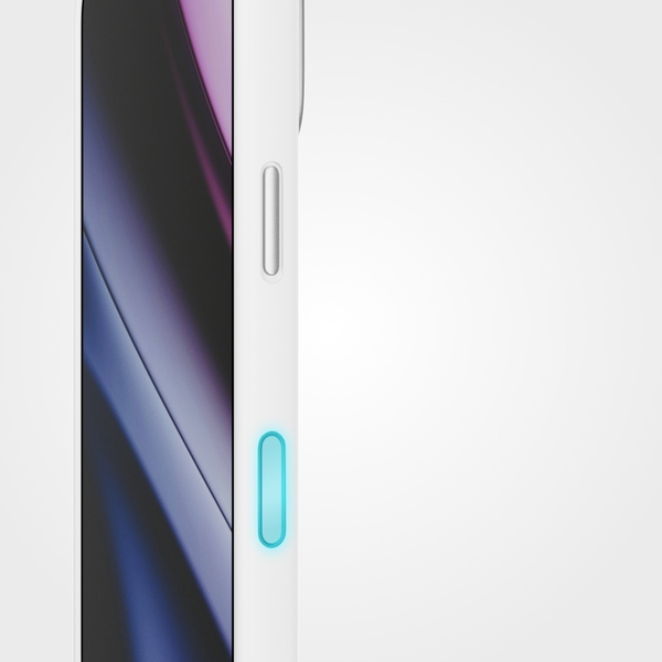 Epico HeroMatte Pro Mag+ Case | iPhone 17 Pro/18 Pro | White | Qi2  &  MagSafe Compatible | Crossbody Ready  &  Camera Island Protector