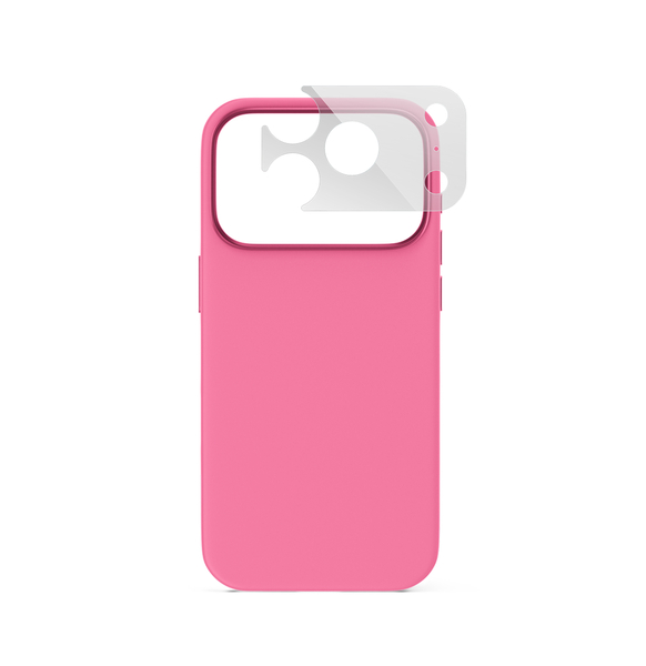 Epico Silicone Pro Mag+ Case | iPhone 17 Pro/18 Pro | Pink | Qi2  &  MagSafe Compatible | Camera Island Protector