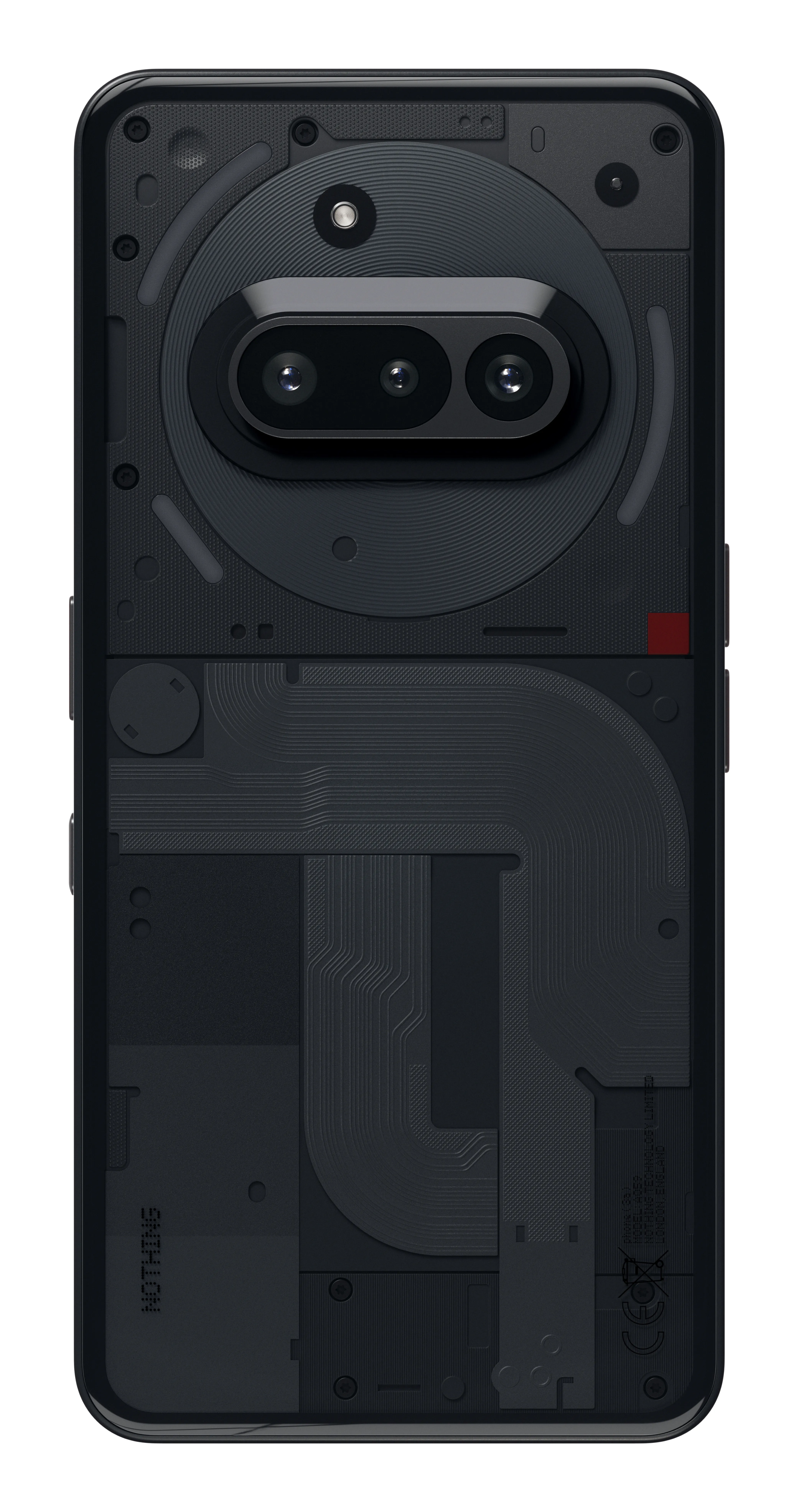 Nothing Phone (3a) 8/128 Gt -puhelin, musta