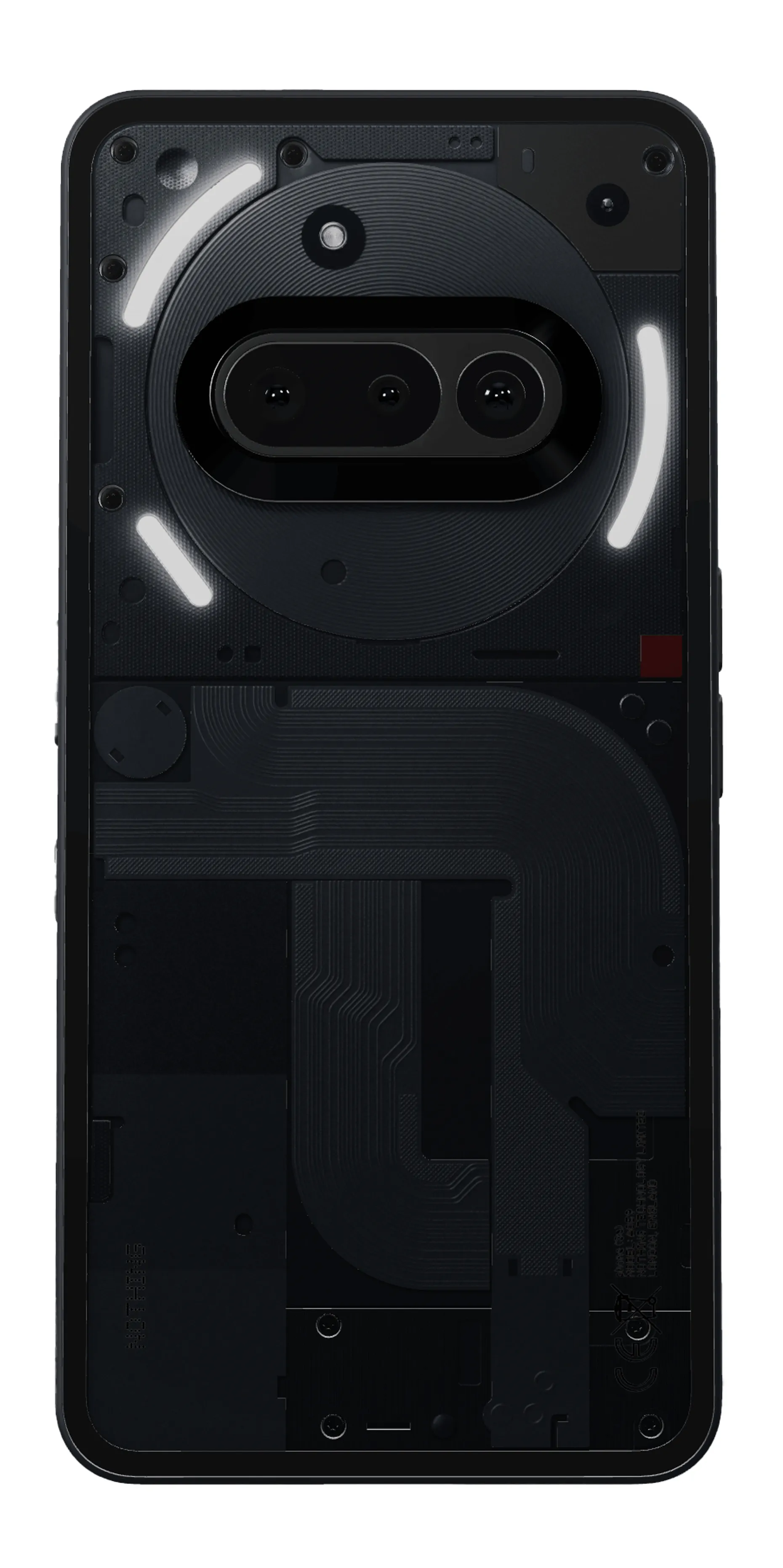 Nothing Phone (3a) 128 Gt -Android-puhelin, Musta