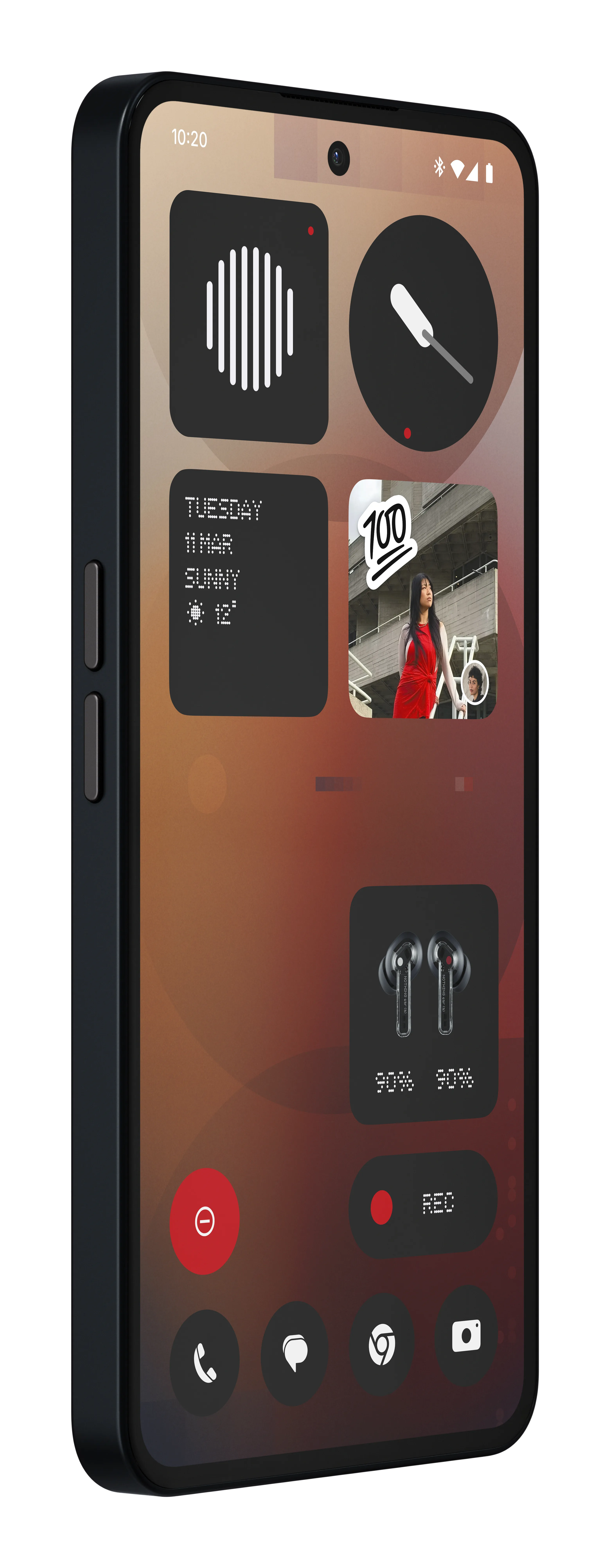 Nothing Phone (3a) 12/256 GB, svart