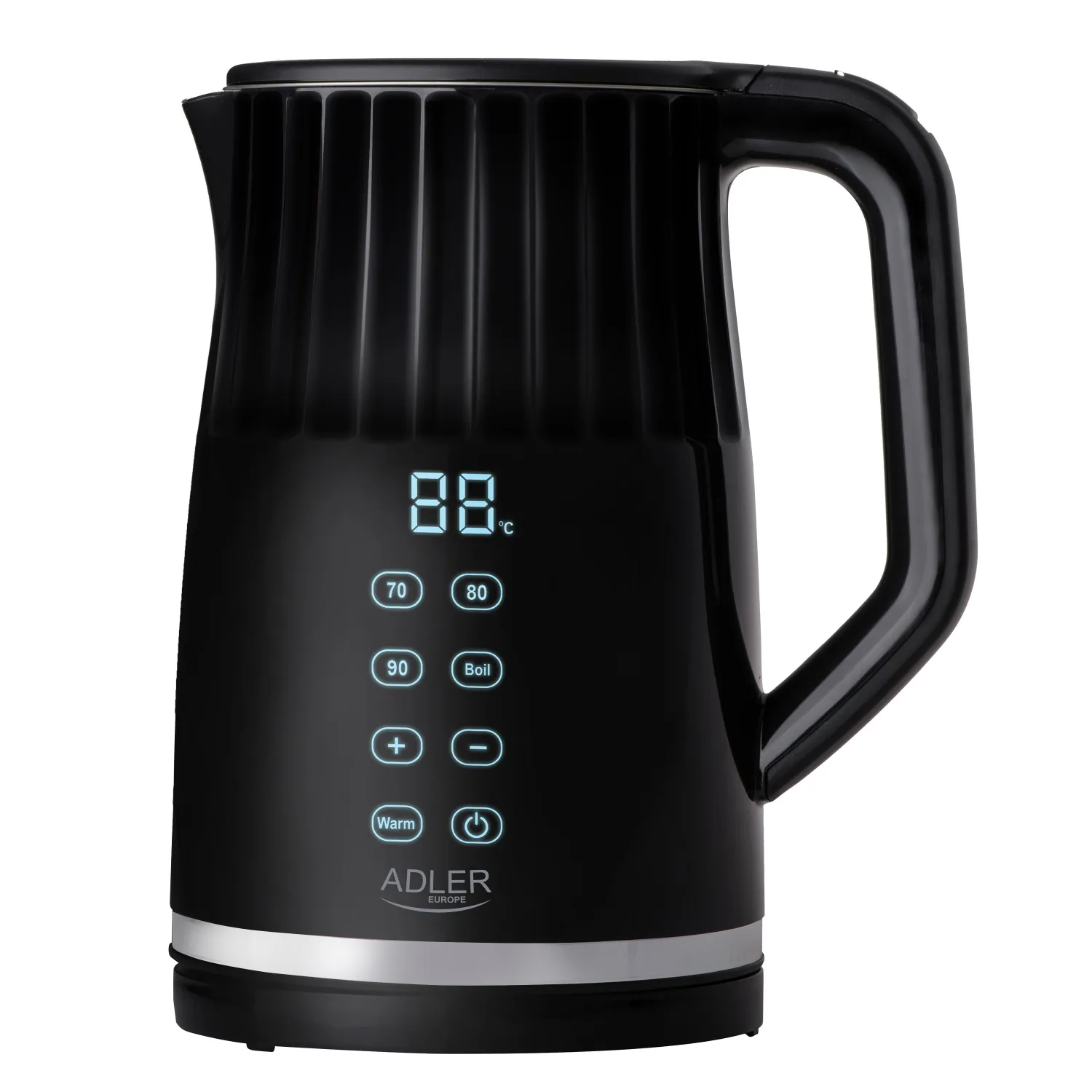 Adler AD 1350 kettle, 1.7L, 2200W, Black