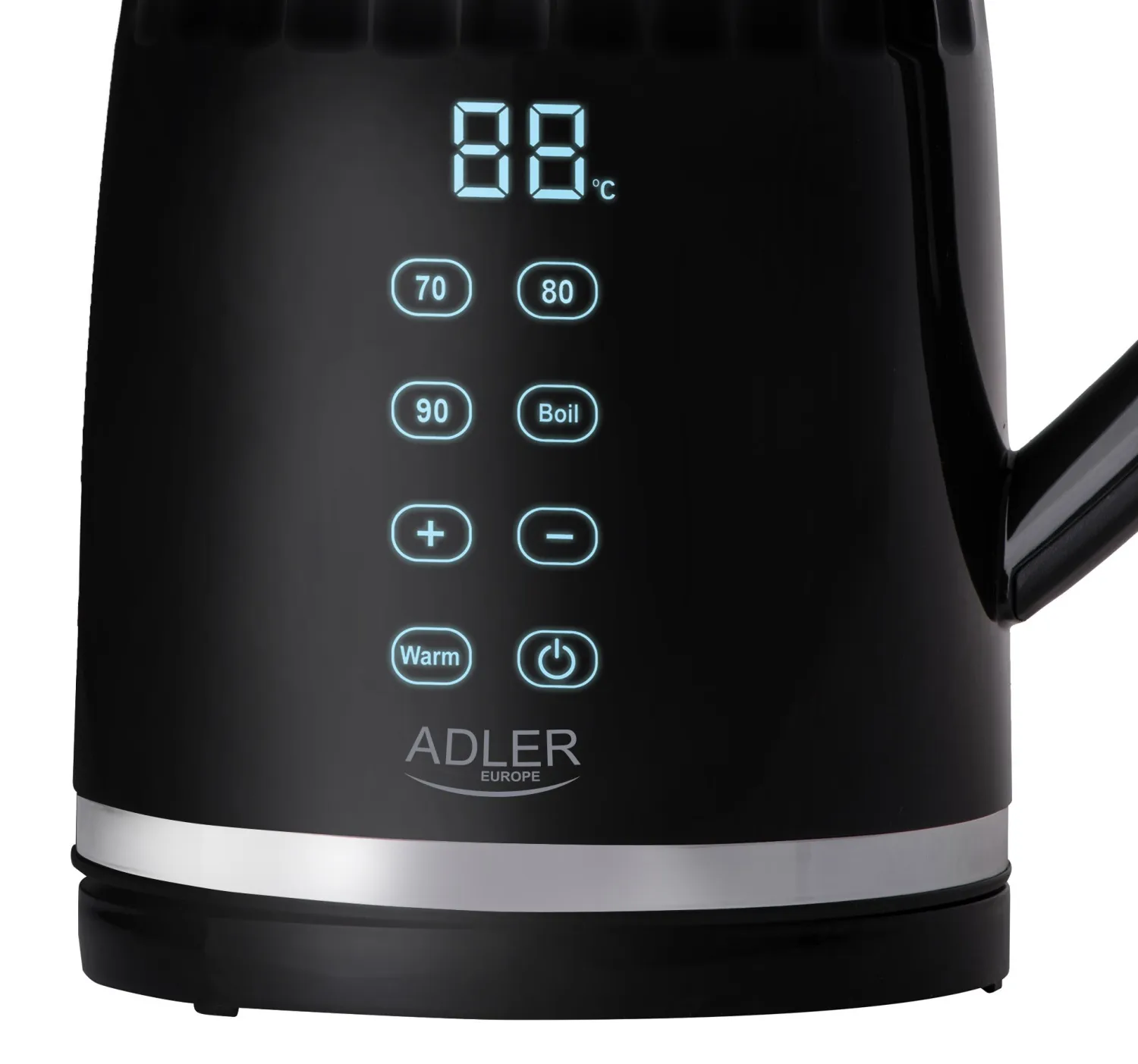 Adler AD 1350 kettle, 1.7L, 2200W, Black
