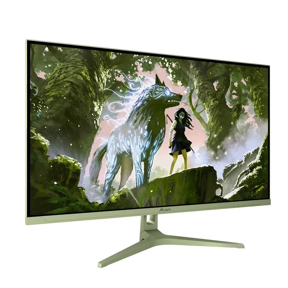 Arozzi 32" Nova. QHD, 180Hz, 1ms, IPS -pelinäyttö, Metsänvihreä