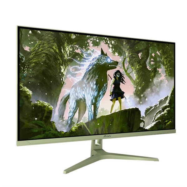 Arozzi 32" Nova. QHD, 180Hz, 1ms, IPS - gaming monitor, Forest Green