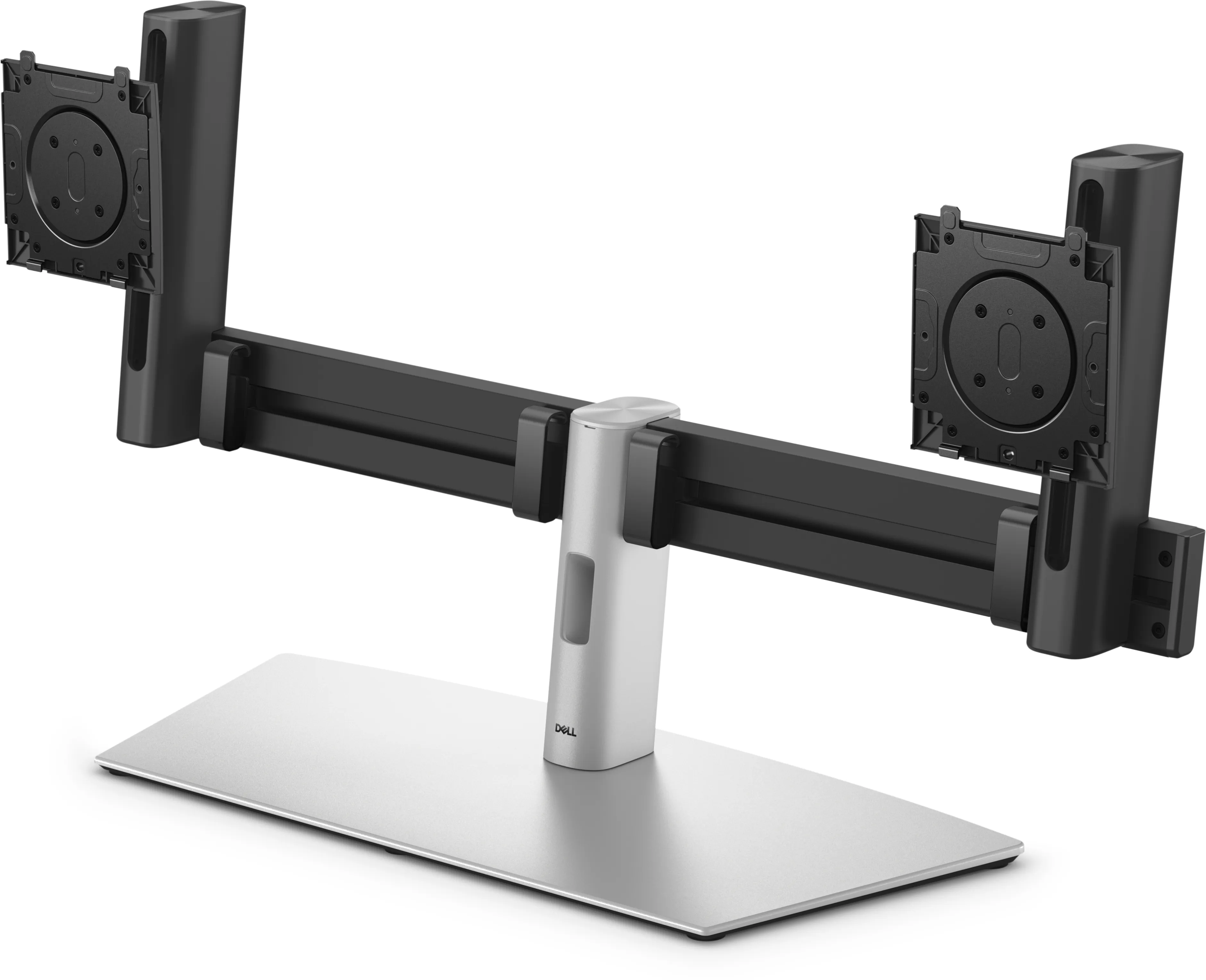 Dell Pro MDS26 Desk Stand, for 2 monitors, 19-27", 11.97kg, VESA 100x100, Black, Silver