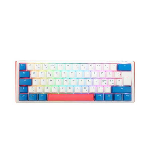 Ducky One 3 - Bon Voyage Nordic - Mini 60% - Cherry Red - gaming keyboard