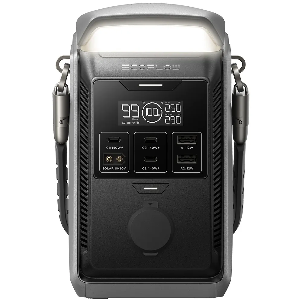 EcoFlow Trail Plus 300 DC Portable Power Station 288 Wh 300 W Black/Grey