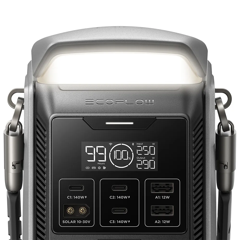 EcoFlow Trail Plus 300 DC Portable Power Station 288 Wh 300 W Black/Grey
