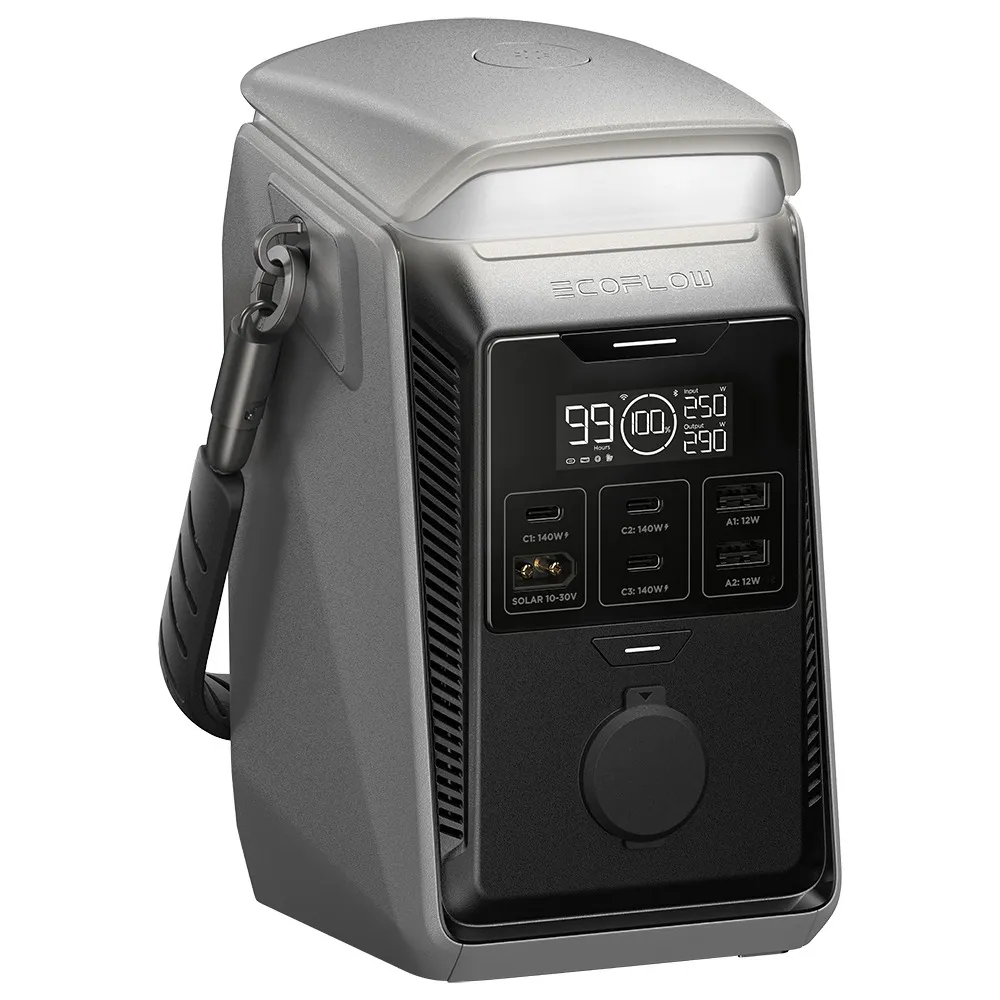 EcoFlow Trail Plus 300 DC Portable Power Station 288 Wh 300 W Black/Grey