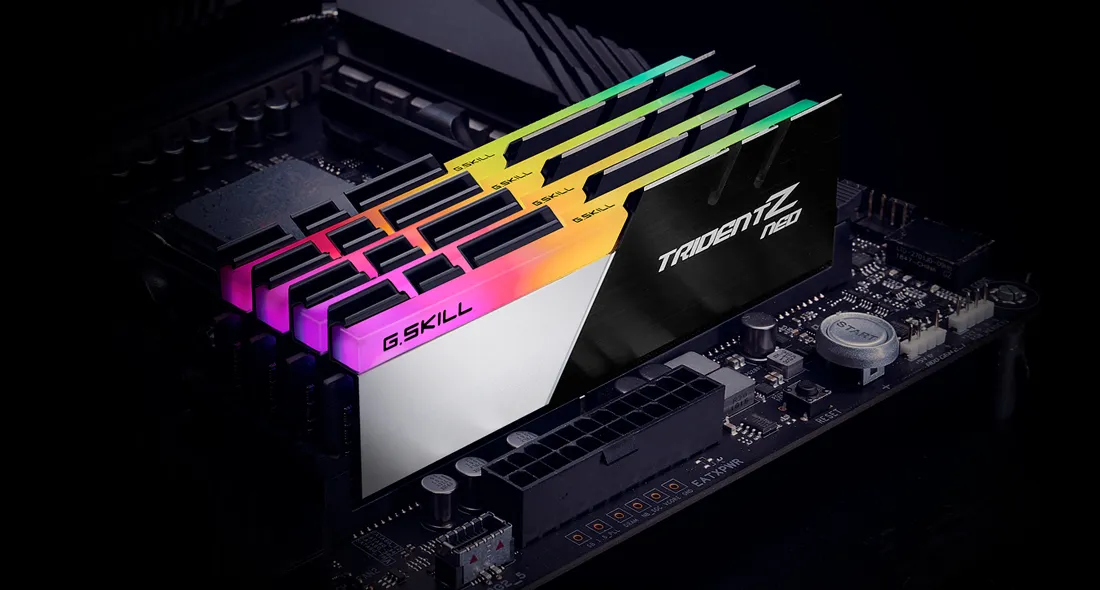 G.Skill Trident Z Neo 64GB (4 x 16GB) DDR4 3600 MHz, CL18 - memory, Black/Silver
