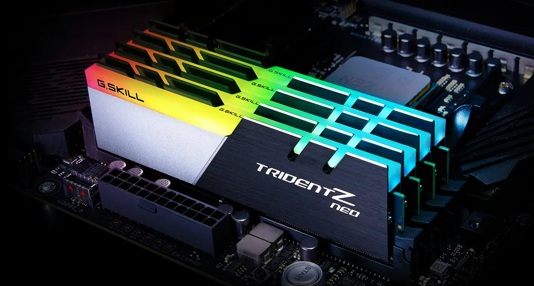 G.Skill Trident Z Neo 64GB (4 x 16GB) DDR4 3600 MHz, CL18 - memory, Black/Silver
