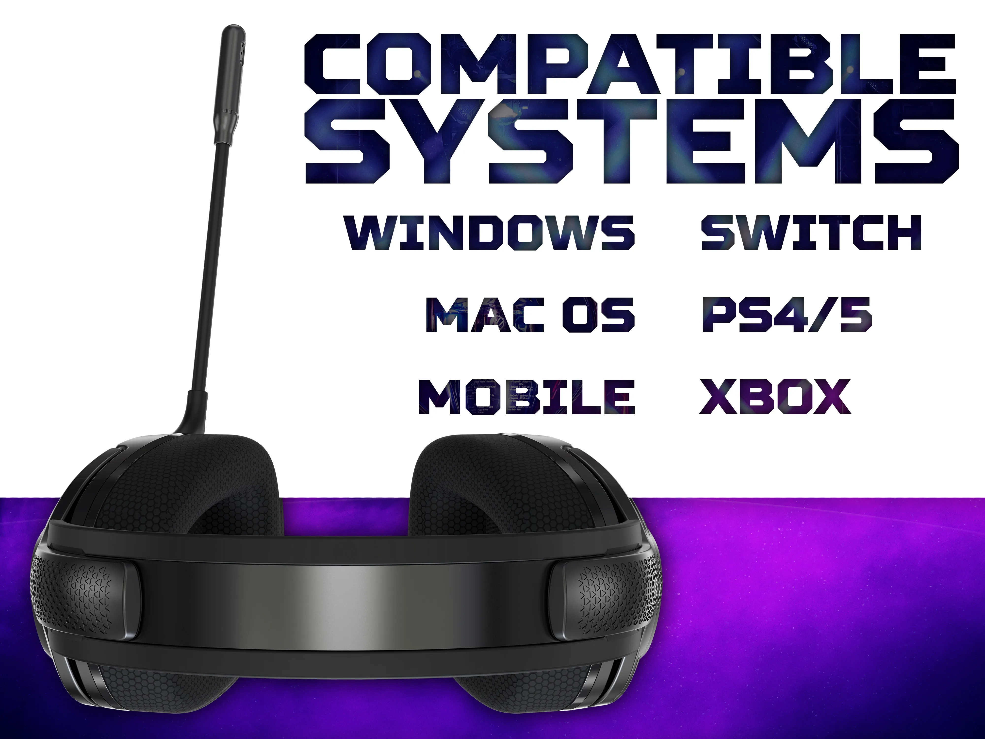 Acer Predator Galea 365 Gaming Headset, with External Control Unit, Black