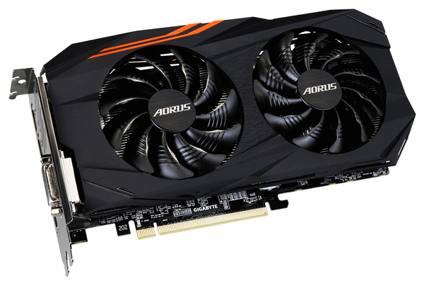 Gigabyte Radeon RX570 Aorus 4GB -n&auml;yt&ouml;nohjain