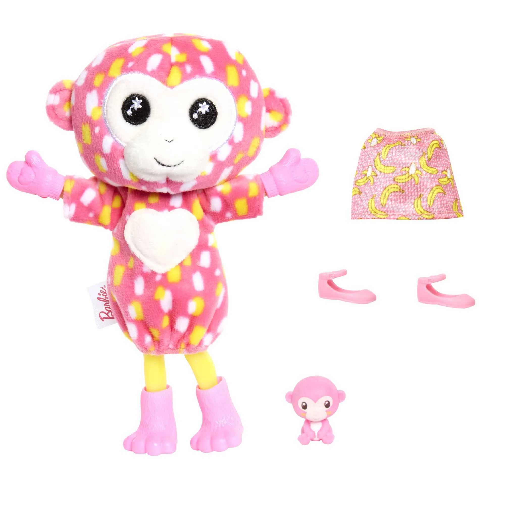 Mattel Barbie Cutie Reveal Chelsea Jungle Series - Monkey, Doll