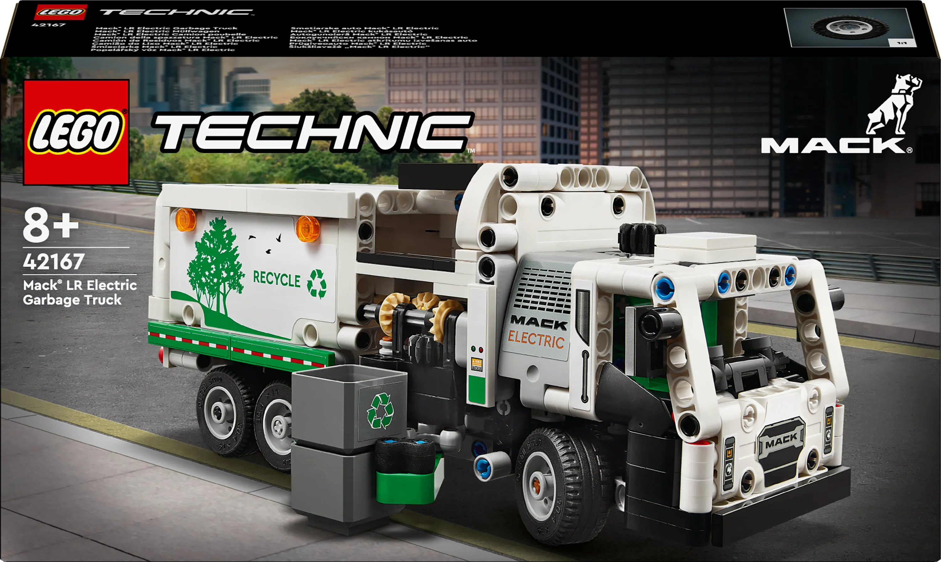 LEGO Technic Mack LR Electric Sopbil 42167