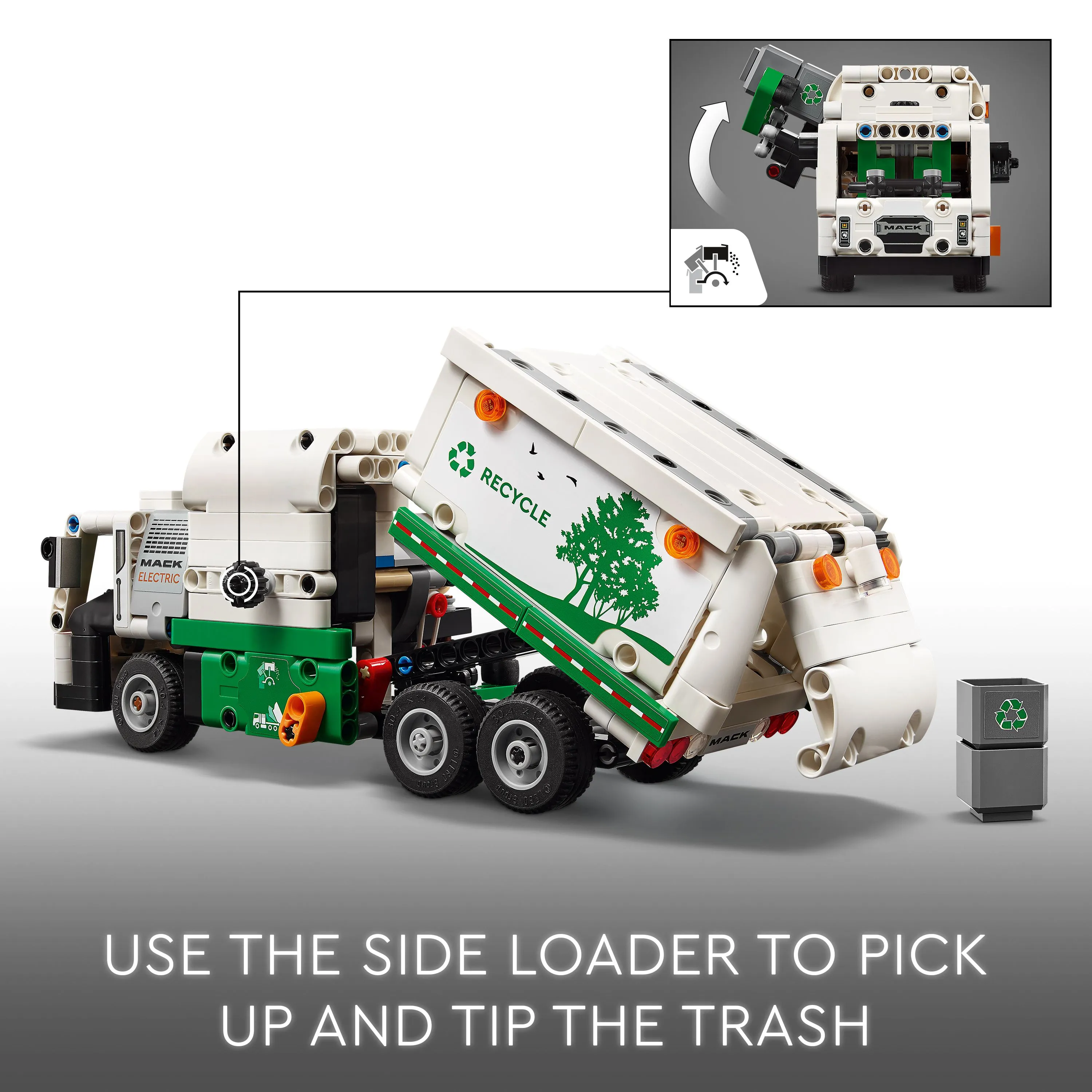 LEGO Technic Mack LR Electric Sopbil 42167