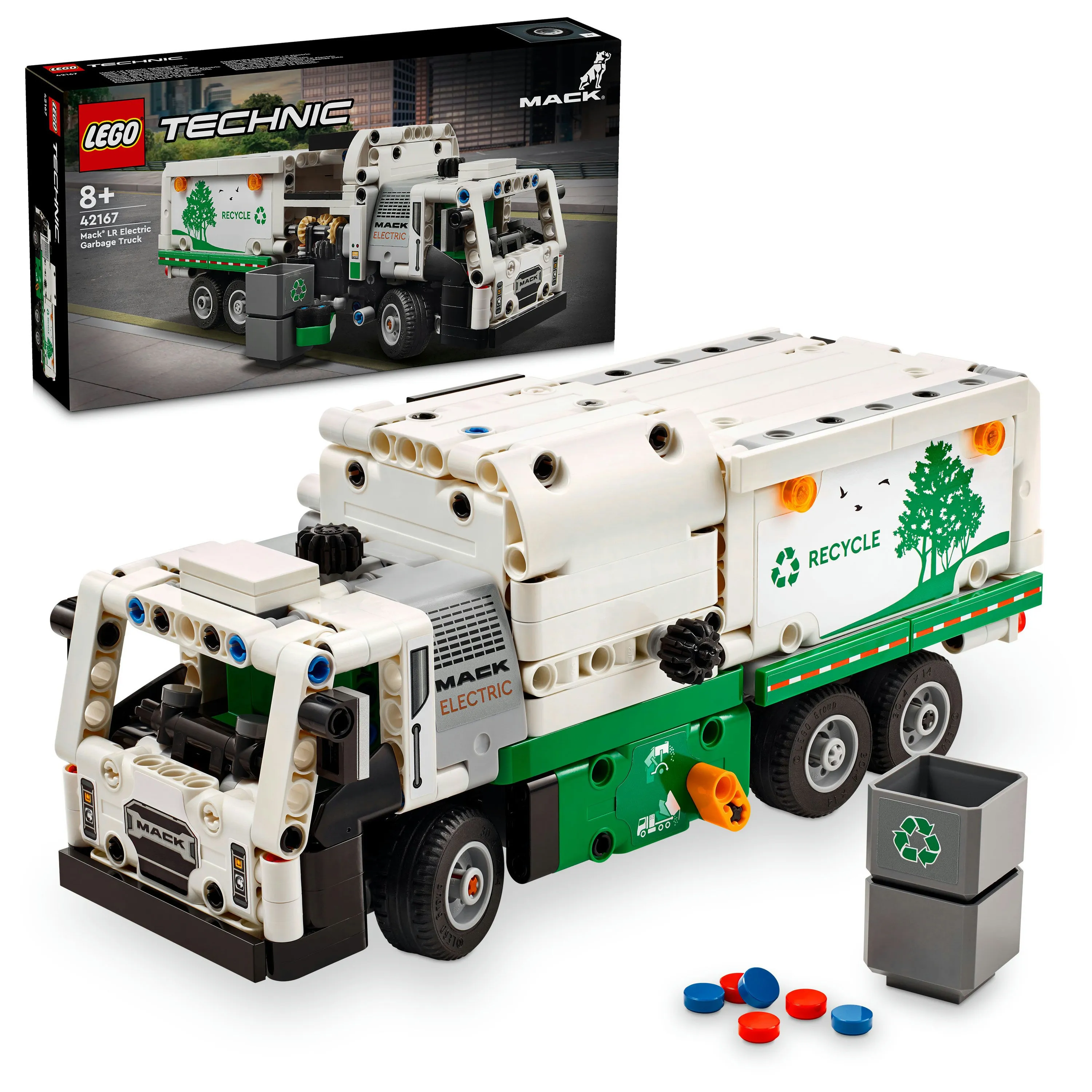 LEGO Technic Mack LR Electric Sopbil 42167