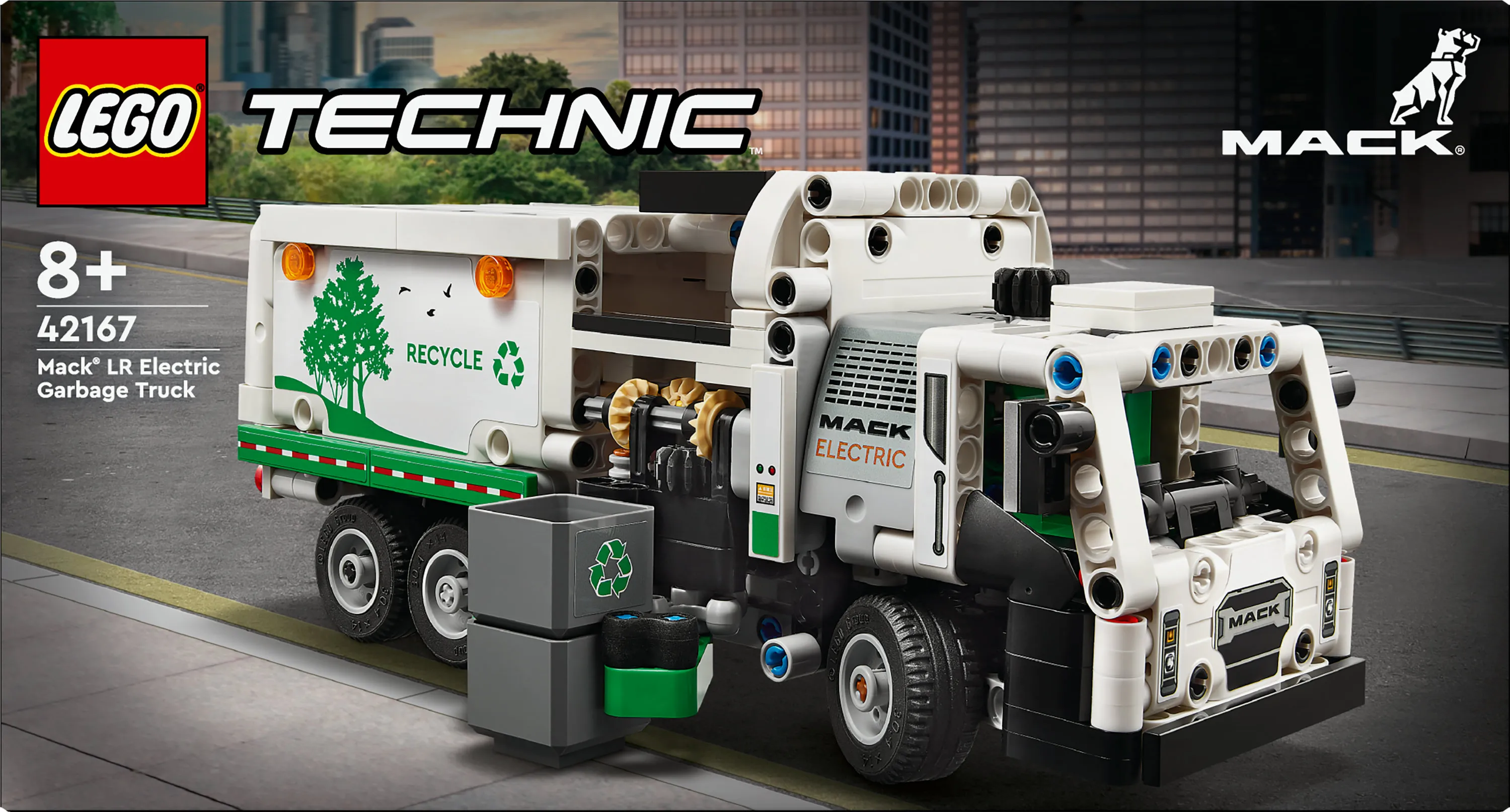 LEGO Technic Mack LR Electric Sopbil 42167