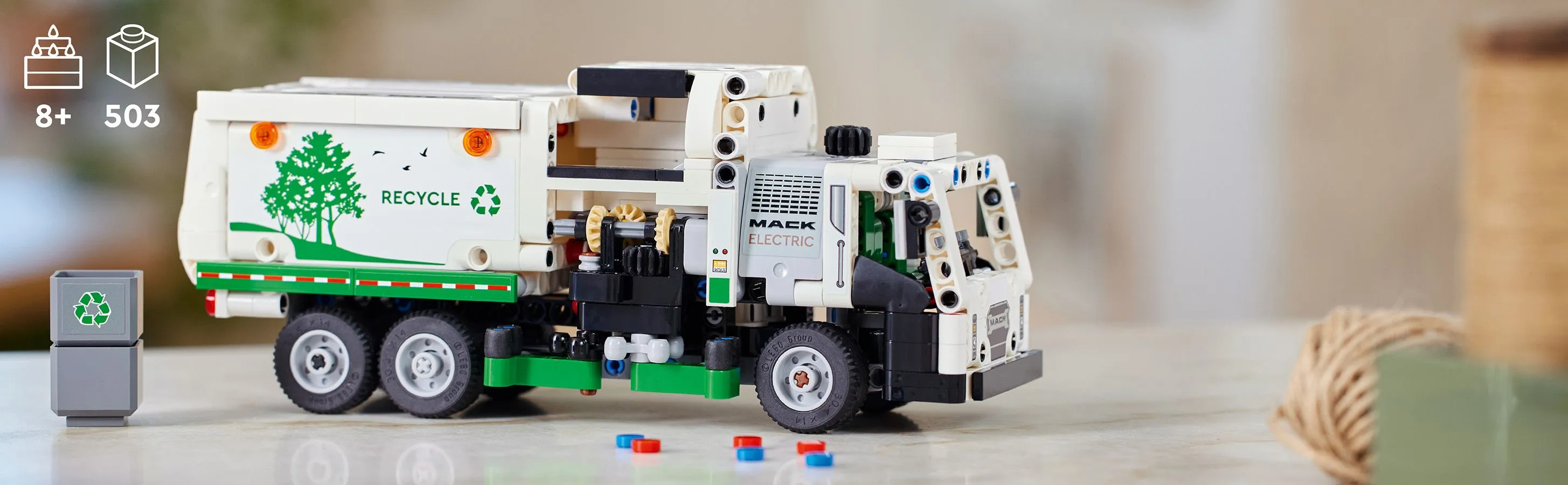 LEGO Technic Mack LR Electric Sopbil 42167