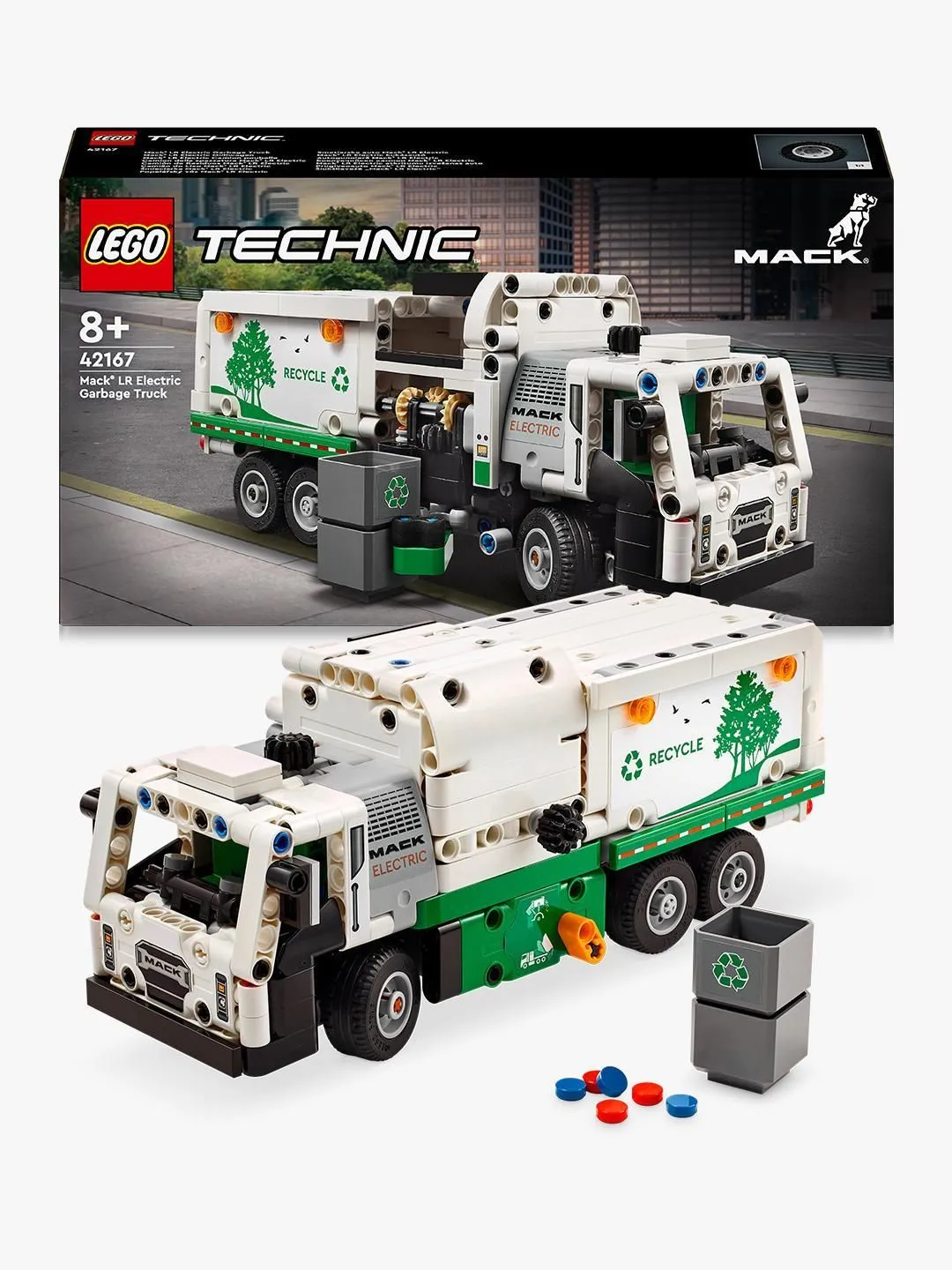 LEGO Technic Mack LR Electric Sopbil 42167