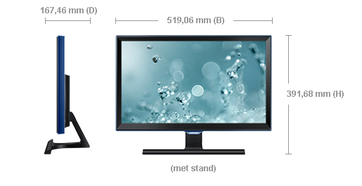 Samsung 21.5" S22E390H, Full HD, PLS - monitor
