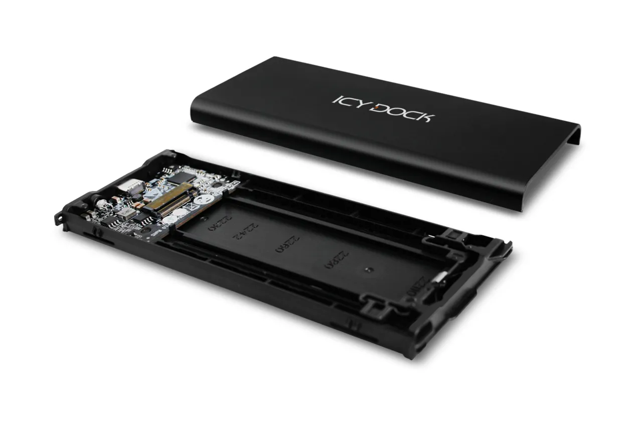 Portable M.2 NVMe PCIe SSD to USB 3.2 Gen 2(10Gbps) External Enclosure