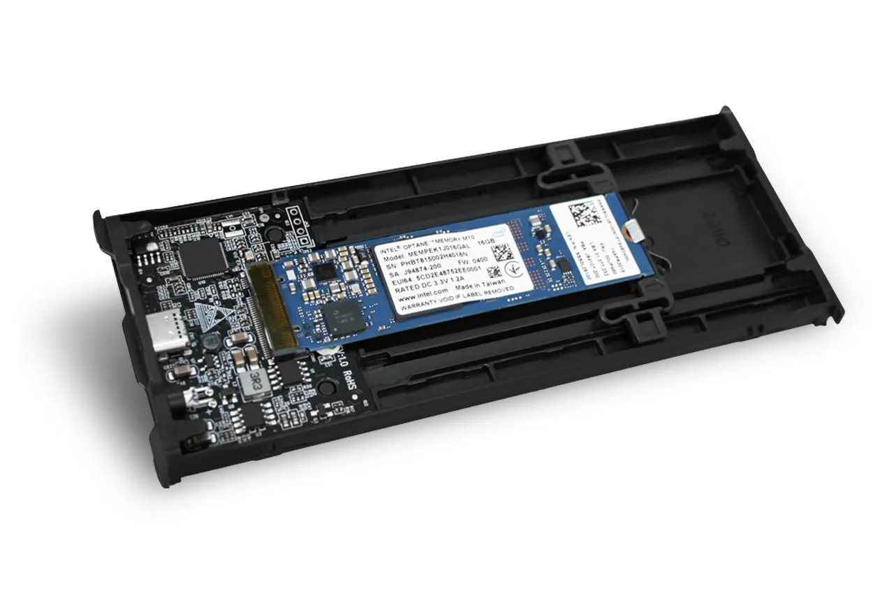 Portable M.2 NVMe PCIe SSD to USB 3.2 Gen 2(10Gbps) External Enclosure