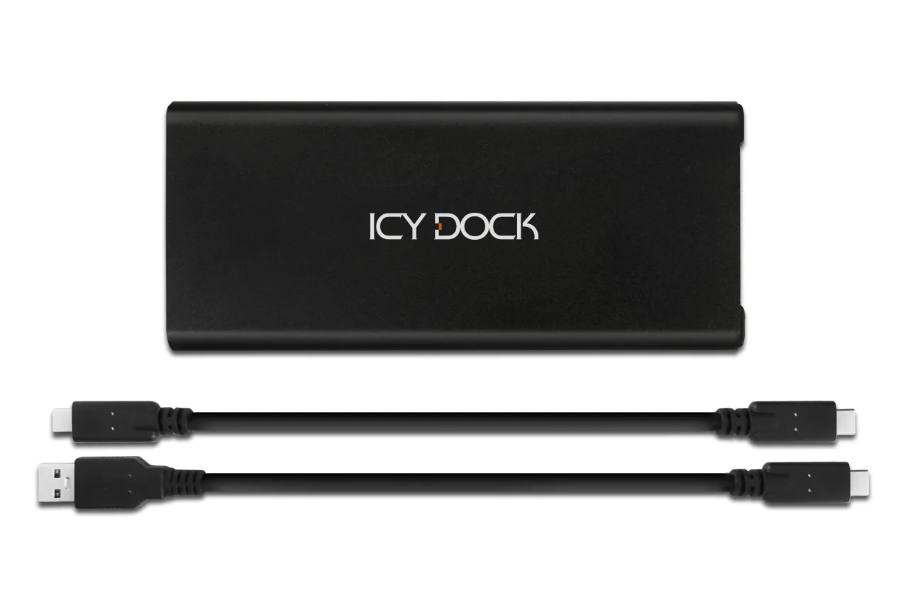 Portable M.2 NVMe PCIe SSD to USB 3.2 Gen 2(10Gbps) External Enclosure