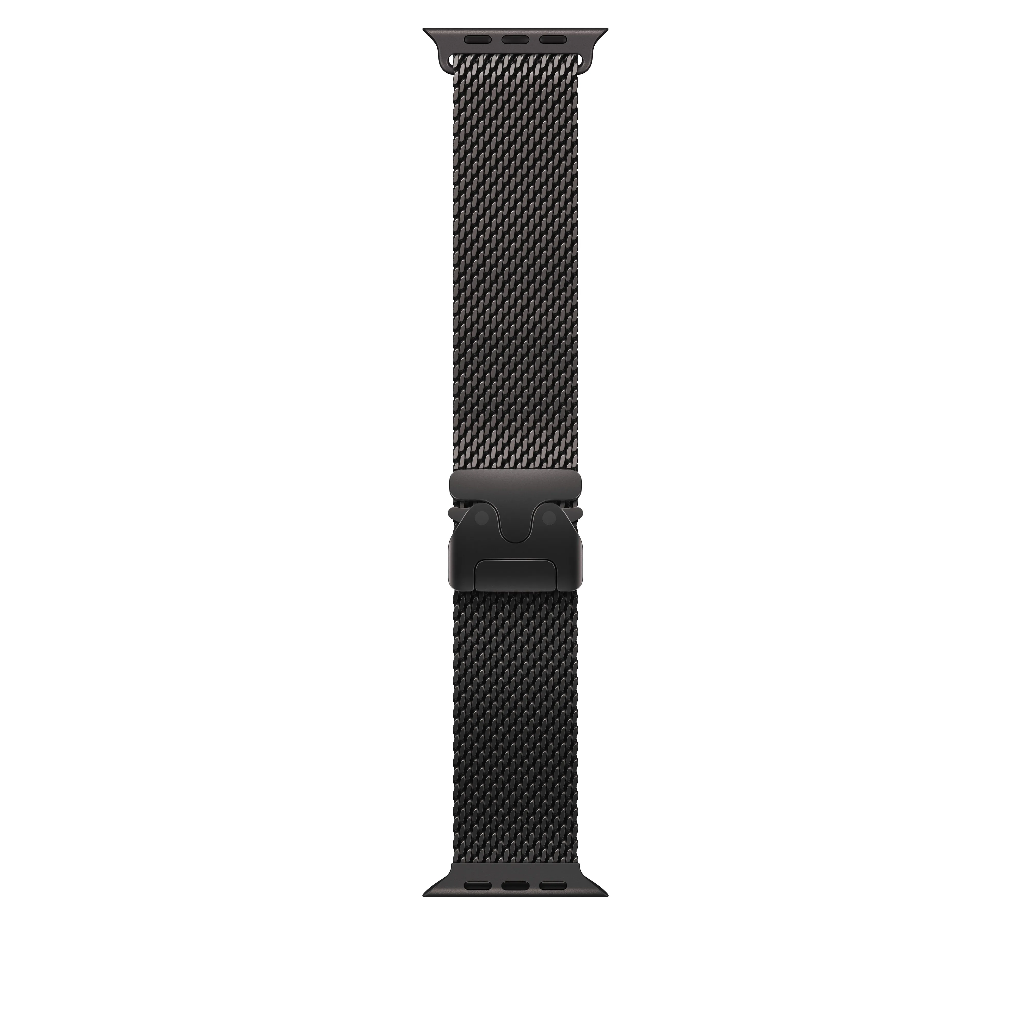 Apple Watch 49 mm mustatitaaninen milanolaisranneke, keskikokoinen