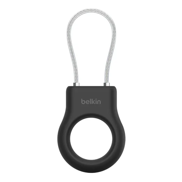 Belkin Secure Holder, AirTag - holder with wire, Black